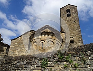 Church of San MartÃÂ­n de OlivÃÂ¡n. Aragon. Spain.