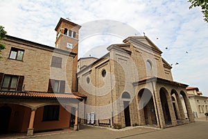 The church San Mauro Mare in Bellaria, Italy.