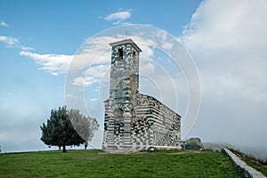 Church of San Michelle in Murato in Corsica