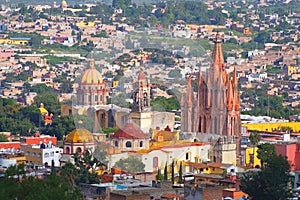 Church of San miguel de allende in guanajuato, mexico XXIX