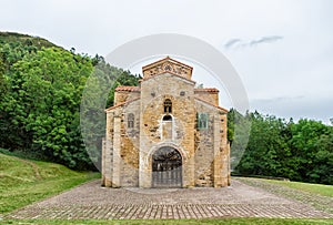 Church of San Miguel de Lillo, Oviedo, Asturias, Spain photo