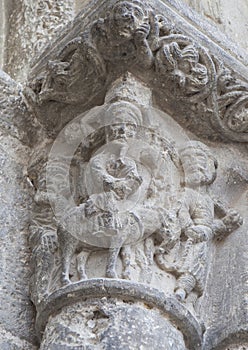 Church of San Miguel, Estella, Navarre, Spain photo