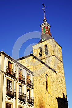 The church of San Miguel, Segovia