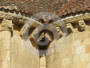 Church of San Millan in Segovia. Spain.