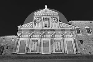 Church San Miniato al Monte in Florence, Tuscany, Italy. It is a