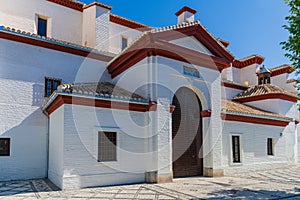 Church of San Nicolas in the Albaicin neighborhood, in Granada