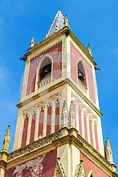 Church of San Pedro Ad vincula in Cobreces, Spain