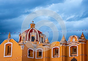 Church of San Pedro Apostol in Cholula, Puebla, Mexico photo
