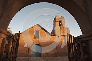 Church of San Pedro de Atacama, Atacama Desert, Chile
