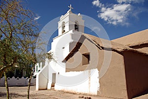 Church in San Pedro de Atacama - Chile photo