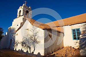 Church of San Pedro in San Pedro de Atacama, Chile.