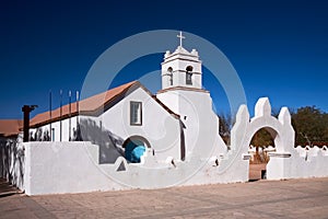 Church of San Pedro, San Pedro de Atacama, Chile photo