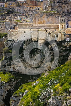 Church of San Pietro Caveoso. Matera. Basilicata. Apulia. Italy