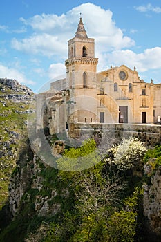 Church of San Pietro Caveoso. Matera. Basilicata. Apulia. Italy