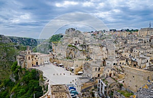 Church San Pietro Caveoso in Sassi di Matera, Basilicata, Italy