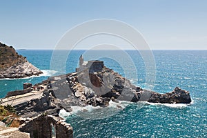 Church of San Pietro at Portovenere, Italy