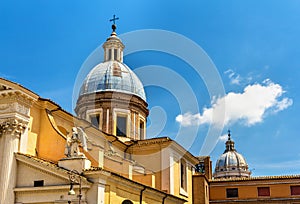 Church San Rocco in Rome, Italy photo