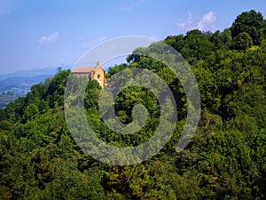 Church of San Roque in Pagasarri mountain in Bilbao