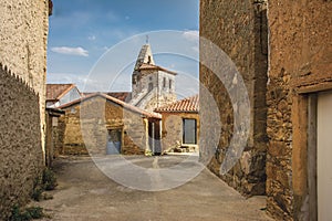 Church of San Salvador in Ayoo de Vidriales in Zamora Spain