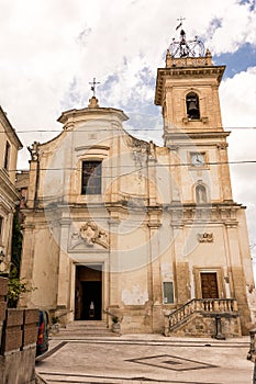 Church of San Silvestro and Rocco in Pennapiedimonte in Abruzzo Italy