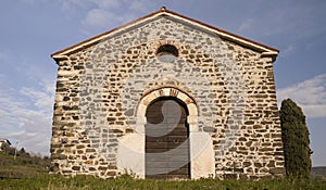 The church of San Zeno, built in 1100 in Romanesque style.