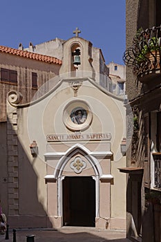 Church Sancte Joannes Baptista, Bonifacio, Corsica, France