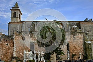 Church Sant Andreu, Santanyi, Majorca