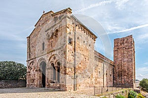 Church Sant Antioco di Bisarcio near Ozieri