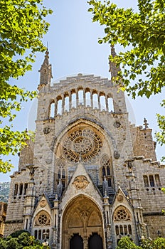 Church of Sant Bartomeu in Soller