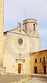 Church of Sant Marti and castle of Altafulla