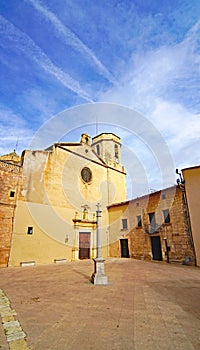 Church of Sant Marti and castle of Altafulla