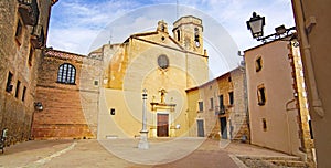 Church of Sant Marti and castle of Altafulla