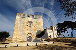 Church of Sant Marti d Empuries, Girona Province, Catalonia,Spain