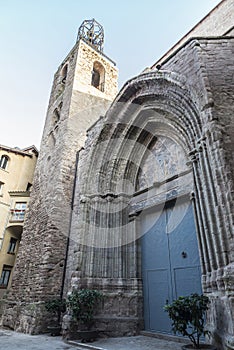 Church of Sant Miquel of Cardona in Catalonia, Spain