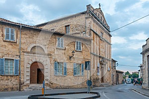 Church of Sant 'Onofrio in Italian town Ascoli Piceno