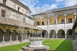 Church of Sant Orso, Aosta, Valle d`Aosta, Italy