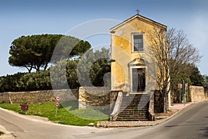 Church in SantÃÂ´Orsola, Sardinia, Italy photo