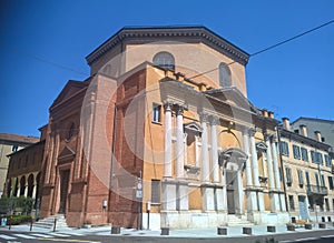Church of Sant`Orsola in Mantua, Italy photo