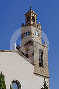 Church of Sant Pere, Masnou, Spain. The temple was begun in 1760 by Miquel Garriga photo