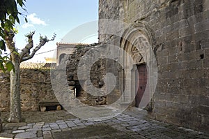 Church of Sant Pere,Pubol, village of photo