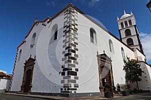 Church of Santa Ana founded in 1520. Garachico, Tenerife, Spain