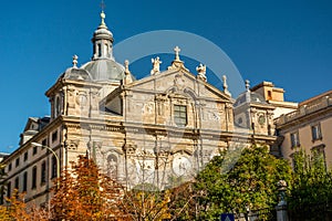 Church of Santa BÃ¡rbara or church of the Salesas Reales is a Catholic temple of the Spanish city of Madrid.