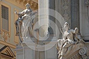 church of Santa Cristina in Piazza San Carlo in Turin