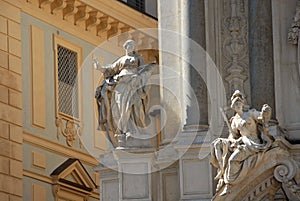 church of Santa Cristina in Piazza San Carlo in Turin