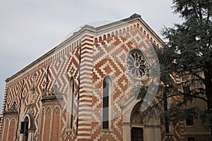 Church of Santa Croce dei Carmini Vicenza, Italy photo