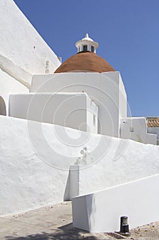 Church of Santa Eularia des Riu in Ibiza photo