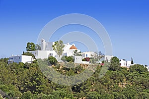 Church of Santa Eularia des Riu in Ibiza photo