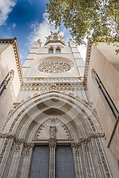 The church of Santa EulÃ lia Palma de Majorca