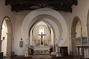 Church of Santa Flora and Lucilla in Santa Fiora Grosseto Italy