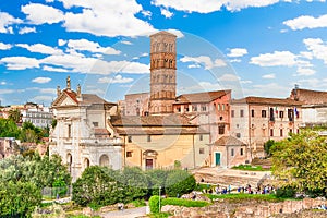 Church of Santa Francesca Romana in Roman Forum, Rome, Italy